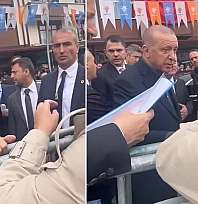 Atanamayan öğretmen yaşadıklarını Cumhurbaşkanı Erdoğan'a gözyaşları içinde anlattı