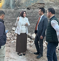Bağlar Kaymakamı metruk binaları inceledi