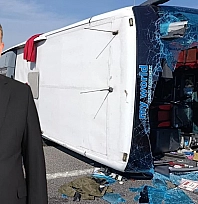 Bakan Çiftçi'den feci kazaya ilişkin açıklama