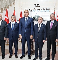 Bakan Ersoy'dan Elazığ Valiliği'ne ziyaret