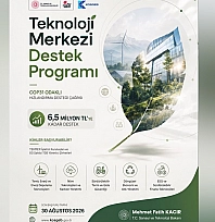 Bakan Kacır'dan müjde: Teknopark ve TEKMER'lere 6,5 Milyon TL'lik hızlandırma desteği