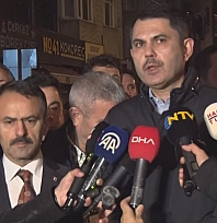 Bakan Kurum: 'Gebze'de bugün itibariyle 16 bina tahliye edildi'