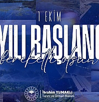 Bakan Yumaklı: Yeni 'Su Yılı' bugün başlıyor