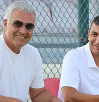 Başkan Ahmet Toprak, hazırlık maçını tribünden takip etti