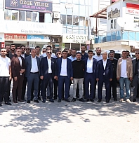 Başkan Alan'a yoğun ilgi