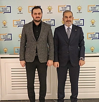 Başkan Alan'dan AK Parti İl Başkanlığına ziyaret