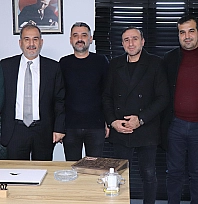 Başkan Alan'dan Aydın Ersöz'e ziyaret