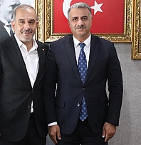 Başkan Alan'dan kurum müdürlerine ziyaret