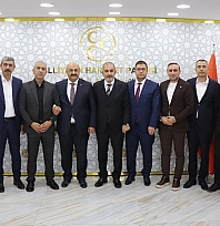 Başkan Alan'dan MHP İl Başkanı Oğuzhan Demir'e hayırlı olsun ziyareti