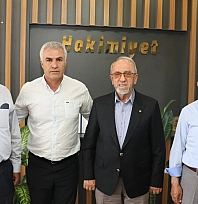 Başkan Dumandağ'dan Başkan Toprak'a ziyaret