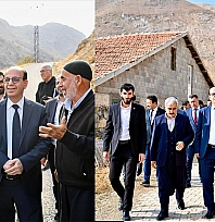 Başkan Geçit, Porga bölgesinde kırsal yatırımları yerinde inceledi