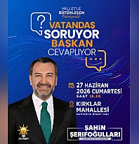 Başkan Şerifoğulları, Kırklar Mahallesi'nde vatandaşlarla buluşuyor