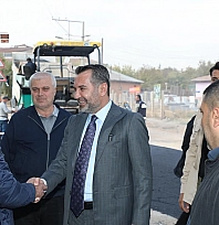 Başkan Şerifoğulları'nın saha temasları sürüyor