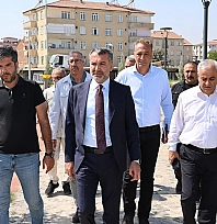 Başkan Şerifoğulları, saha incelemelerini sürdürüyor