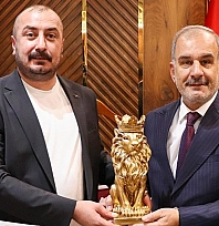 Behram Grup'tan İdris Alan'a hayırlı olsun ziyareti
