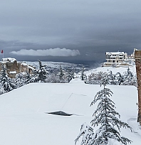 Beyaz örtü Harput'un tarihini öne çıkardı