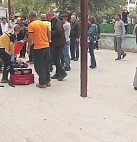 Bıçaklı kavga kanlı bitti: 1 yaralı