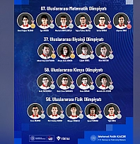 Bilim Olimpiyatlarında Türkiye rüzgarı