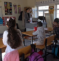 Bingöl'de genç öğretmenin fedakarlığı