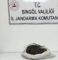 Bingöl'de jandarmadan uyuşturucu operasyonu