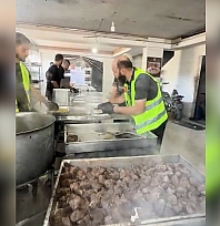 Bir El Bir Gönül Derneği'nden Kuzey Gazze'de bin 800 kişiye iftar yemeği
