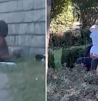 Bir rezil görüntü daha!