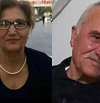 Cinayet kurbanı çift toprağa verildi
