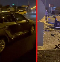 Diyarbakır'da feci kaza: 2 Kişi yaralandı