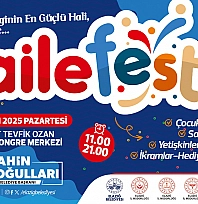 Elazığ Belediyesi'nden aile festivali