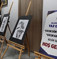 Elazığ Belediyesi'nden resim sergisi