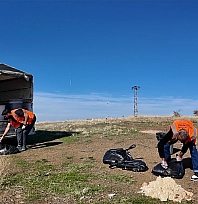 Elazığ Belediyesi'nden sokak ve yaban hayvanlarına kış desteği