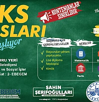 Elazığ Belediyesi'nden ücretsiz YKS kursu