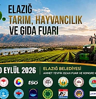 Elazığ Belediyesi tarafından 6. kez Tarım Fuarı düzenlenecek