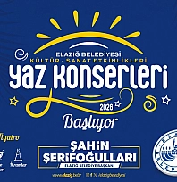 Elazığ Belediyesi yaz etkinlikleri başlıyor