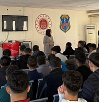 Elazığ Çocuk Eğitimevi'nde Akran Zorbalığı ve Kadına Yönelik Şiddet eğitimi