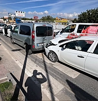 Elazığ'da 4 araçlı zincirleme kaza