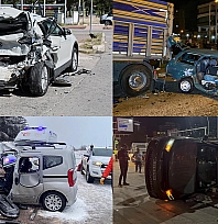 Elazığ'da 6 aylık trafik bilançosu: 4 ölü, bin 226 yaralı