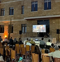 Elazığ'da açık hava sineması etkinliği
