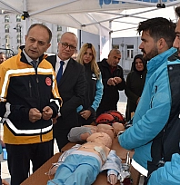 Elazığ'da Acil Sağlık Hizmetleri Haftası etkinlikleri devam ediyor