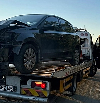 Elazığ'da araç takla attı: 1 Yaralı