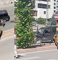 Elazığ'da araçlar çarpıştı: 1 yaralı