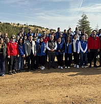 Elazığ'da binlerce fidan toprakla buluştu