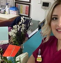 Elazığ'da çocukluk hayali için hemşireliği bıraktı