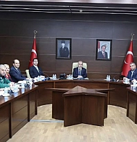 Elazığ'da doğal gaz ve enerji toplantısında selin etkileri ele alındı