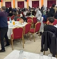 Elazığ'da düğünde deprem paniği