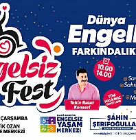 Elazığ'da engelsiz fest coşkusu yaşanacak