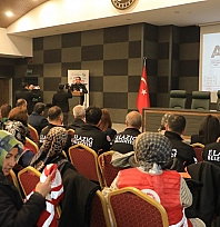 Elazığ'da 'Erişilebilir Afet Eğitimi Projesi'nin söyleşi ve sertifika programı yapıldı