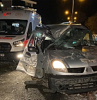 Elazığ'da feci kaza: 1'i ağır 4 yaralı