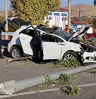 Elazığ'da feci kaza: 2'i ağır 6 yaralı