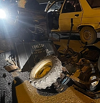 Elazığ'da feci kaza: 3 yaralı